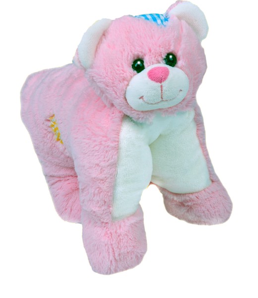 Pink Bear Pillow Pet Party Vision
