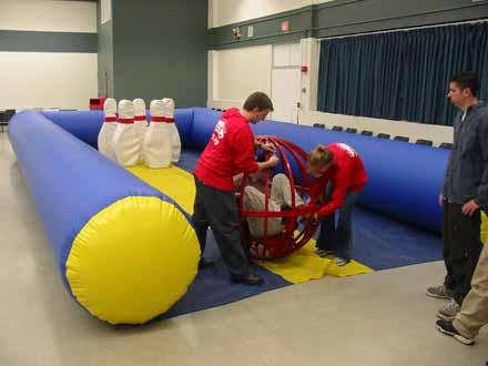 Human Bowling