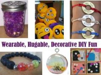Wearable, Hugable, Decorative DIY Fun